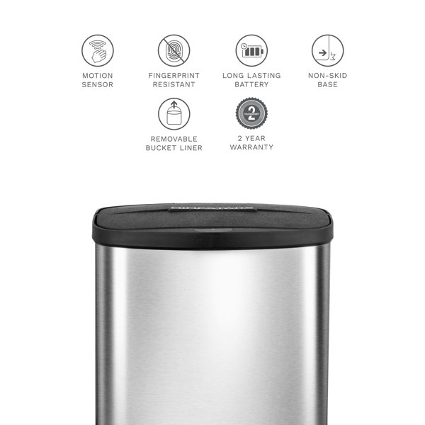 Dynamic Sensor Trash Can 13 Gallon Background Concept Dynamic Sensor Trash Can 13 Gallon Background Concept